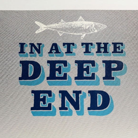 In At The Deep End: Cooking Fish Venice To Tokyo by Jake Tilson NWT - Picture 2 of 14